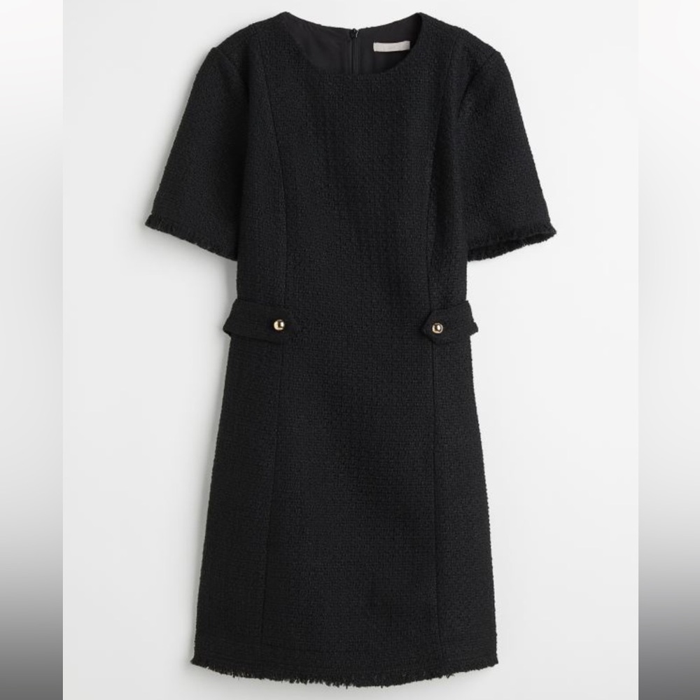 NWT tweed short sleeve dress